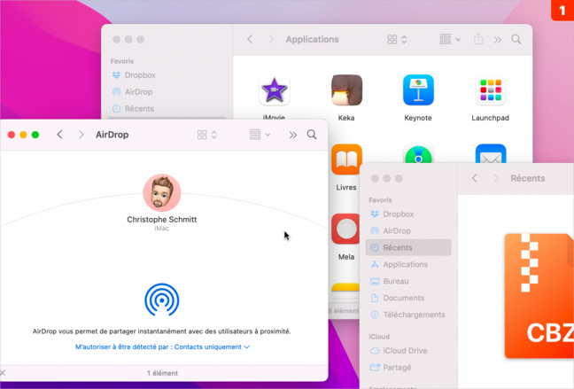 macOS • Réunissez toutes les fenêtres ouvertes en une seule 