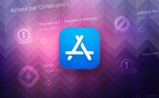 macOS • Téléchargez à nouveau une application supprimée depuis l'App Store