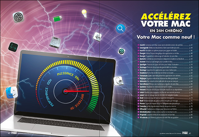 Compétence Mac 77 : Accélérez votre Mac • 50 astuces photo