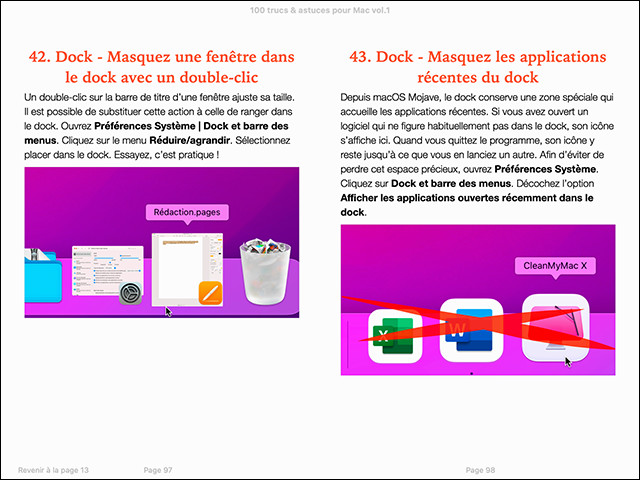 100 Trucs et astuces pour maîtriser votre Mac vol.1 (ebook)