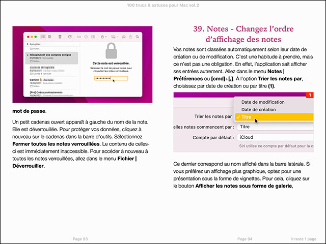 100 Trucs et astuces pour maîtriser votre Mac vol.2 (ebook)