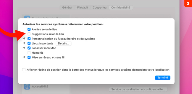 Spotlight • Choisissez les types de fichier pour limiter l’indexation Spotlight • Choisissez les types de fichier pour limiter l’indexation