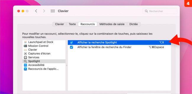 Spotlight • Choisissez les types de fichier pour limiter l’indexation Spotlight • Choisissez les types de fichier pour limiter l’indexation