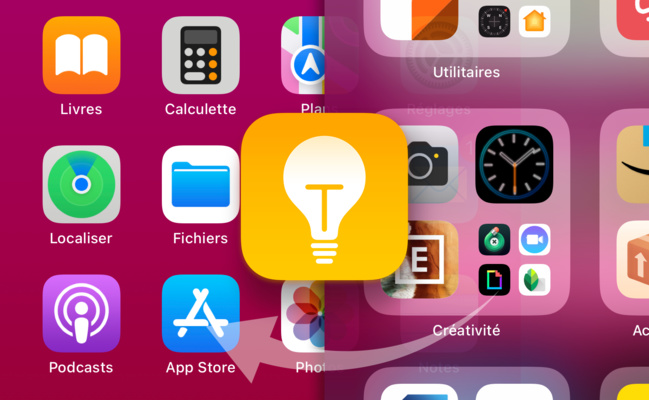 iOS • Comment ranger vos applications… sans les ranger !