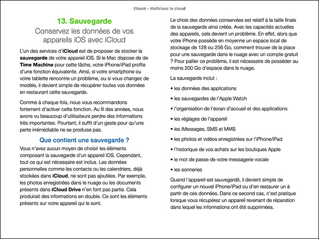 Maîtrisez le cloud pour ne plus jamais perdre vos données (ebook)