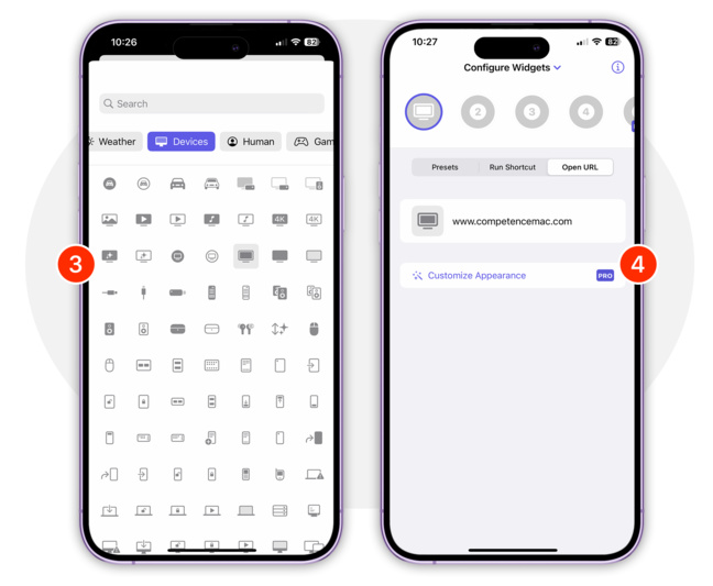 App • Personnalisez des widgets sur l'écran verrouillé d'IOS 16 avec LockFlow