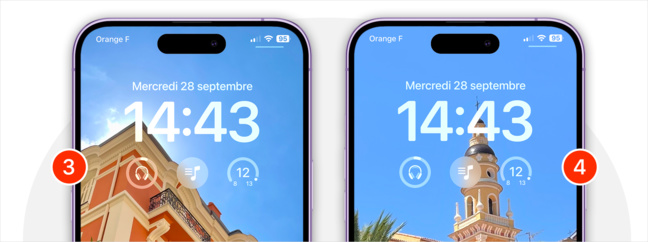 iOS 16 • Comment obtenir le fameux effet de profondeur sur l'écran verrouillé ?