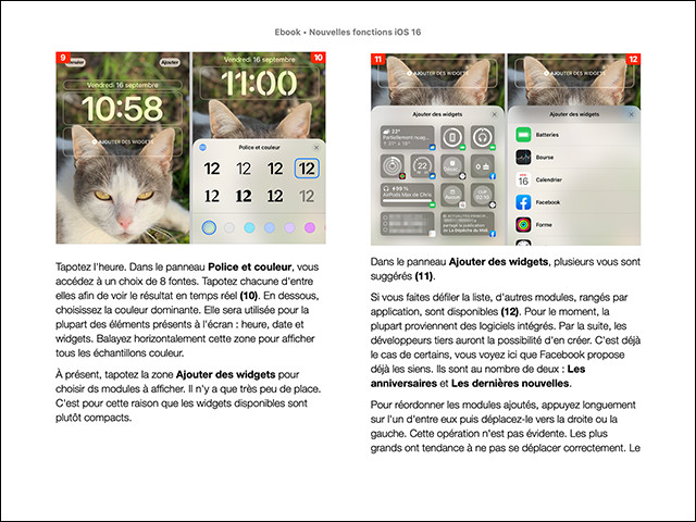 iOS 16 : les nouvelles fonctionnalités pour iPhone et iPad (ebook) MISE À JOUR : 16.5