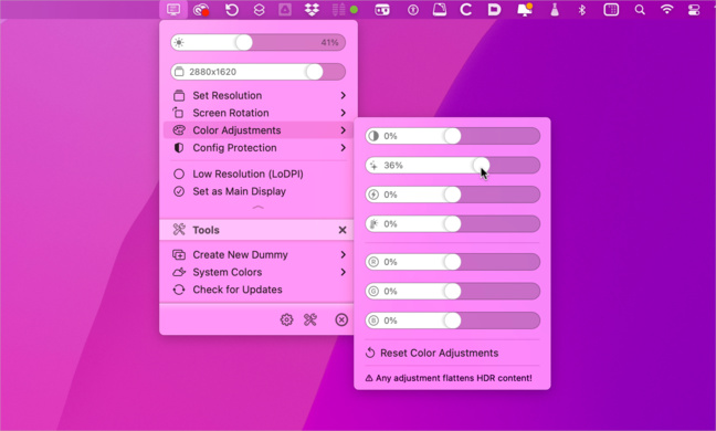 macOS • BetterDisplay est mis à jour avec une multitude d’améliorations macOS • BetterDisplay est mis à jour avec une multitude d’améliorations