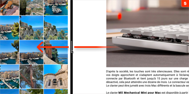macOS • Comment travailler en affichant deux fenêtres à la fois en plein écran macOS • Comment travailler en affichant deux fenêtres à la fois en plein écran