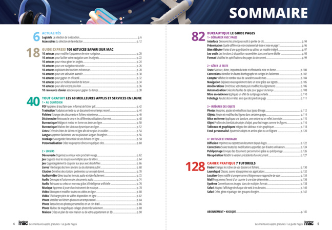 Compétence Mac 79 : Tout gratuit : les 60 meilleures applis • Le guide Pages • 100 astuces Safari Compétence Mac 79 : Tout gratuit : les 60 meilleures applis • Le guide Pages • 100 astuces Safari