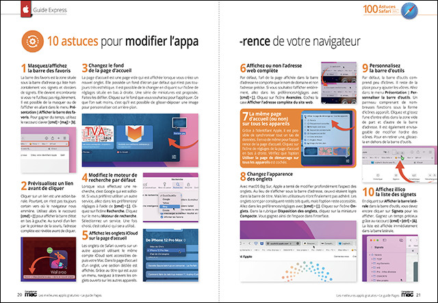 Compétence Mac 79 : Tout gratuit : les 60 meilleures applis • Le guide Pages • 100 astuces Safari