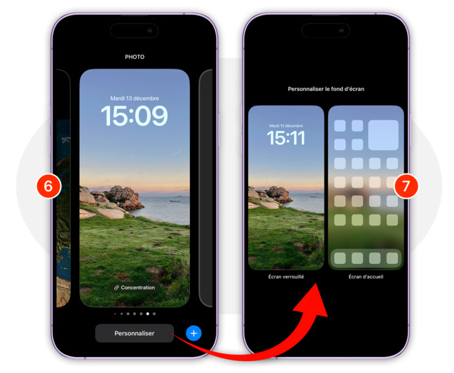 iOS • Changer rapidement le fond d’écran de l’iPhone iOS • Changer rapidement le fond d’écran de l’iPhone
