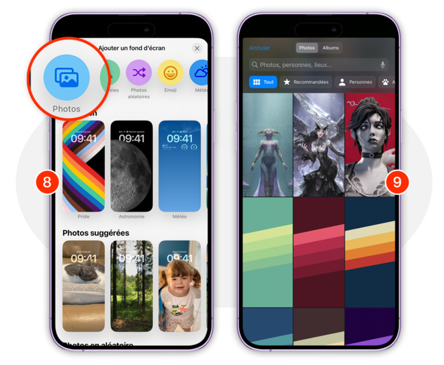 iOS • Changer rapidement le fond d’écran de l’iPhone iOS • Changer rapidement le fond d’écran de l’iPhone