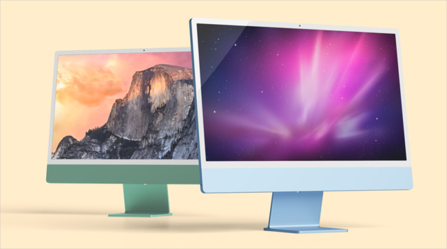 macOS • Tous les fonds d’écran du Mac depuis 20 ans en haute résolution