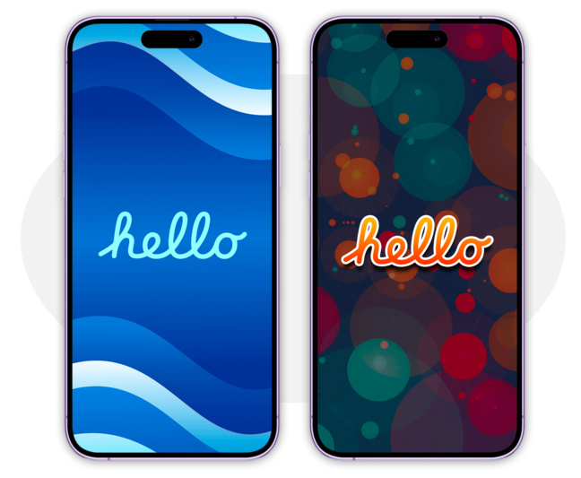 iOS • Dites « Hello » avec des fonds d’écran pour votre iPhone iOS • Dites « Hello » avec des fonds d’écran pour votre iPhone