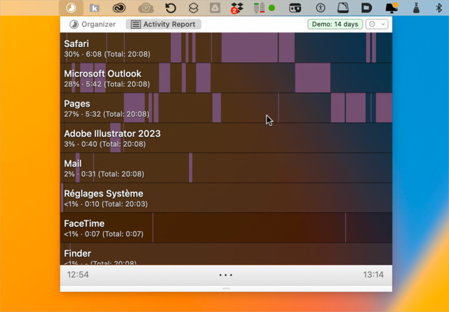 Mac • Gardez la trace des moments passés dans vos applications Mac • Gardez la trace des moments passés dans vos applications