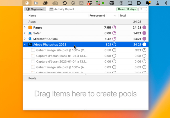 Mac • Gardez la trace des moments passés dans vos applications Mac • Gardez la trace des moments passés dans vos applications