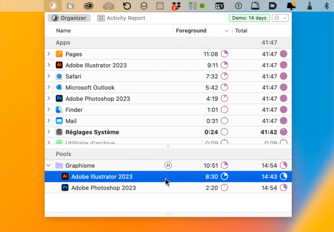Mac • Gardez la trace des moments passés dans vos applications Mac • Gardez la trace des moments passés dans vos applications