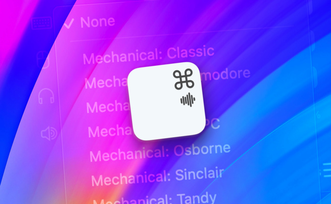 Mac • Ajoutez des effets sonores à votre clavier et à votre souris