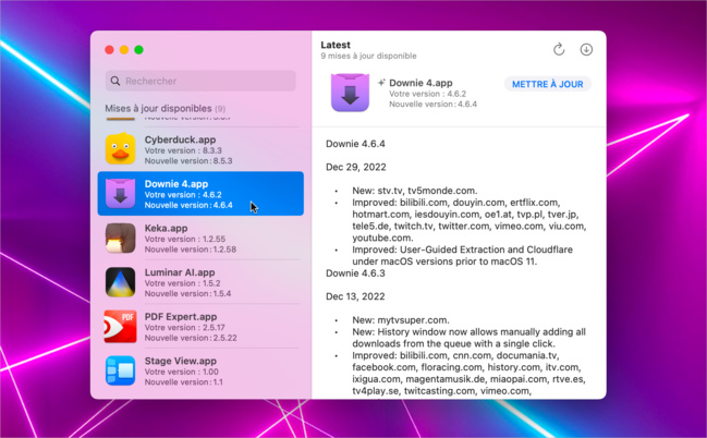 Mac • Gardez à jour vos apps, même en dehors de l’App Store Mac • Gardez à jour vos apps, même en dehors de l’App Store
