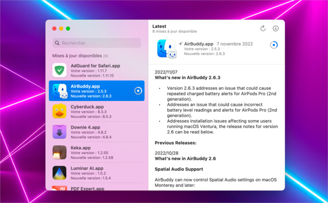 Mac • Gardez à jour vos apps, même en dehors de l’App Store Mac • Gardez à jour vos apps, même en dehors de l’App Store
