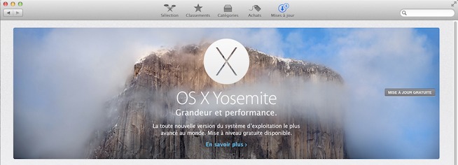 Quelques conseils avant d'installer OS X Yosemite Quelques conseils avant d'installer OS X Yosemite