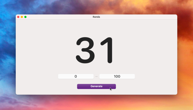 App • Randa, un outil pour générer des nombres au hasard sur Mac, iPhone et iPad App • Randa, un outil pour générer des nombres au hasard sur Mac, iPhone et iPad