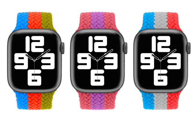 Apple Watch • Un nouveau bracelet qui change de couleur selon vos envies ? Apple Watch • Un nouveau bracelet qui change de couleur selon vos envies ?