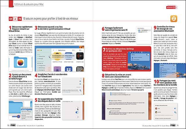 Compétence Mac 80 : 120 trucs et astuces pour maîtriser votre Mac • 40 astuces iOS 16 • Guide iMovie