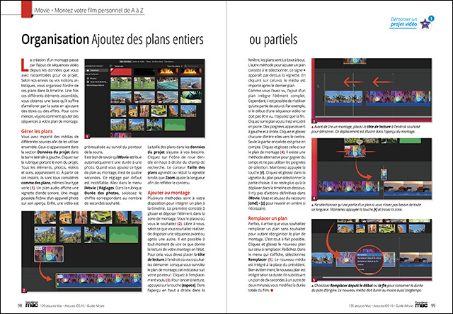 Compétence Mac 80 : 120 trucs et astuces pour maîtriser votre Mac • 40 astuces iOS 16 • Guide iMovie