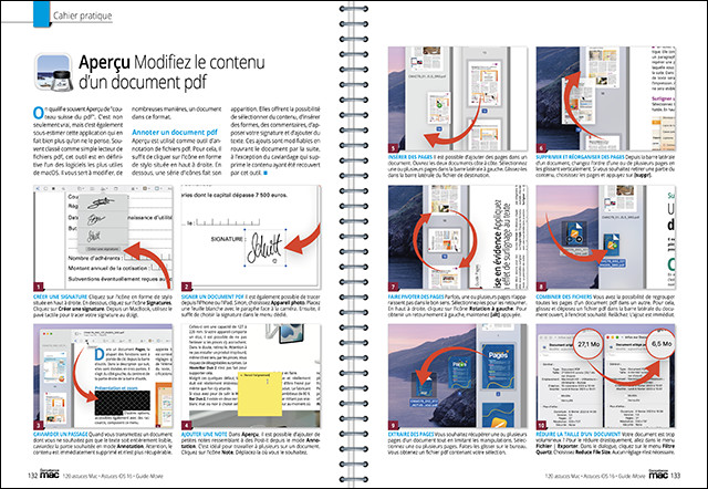 Compétence Mac 80 : 120 trucs et astuces pour maîtriser votre Mac • 40 astuces iOS 16 • Guide iMovie