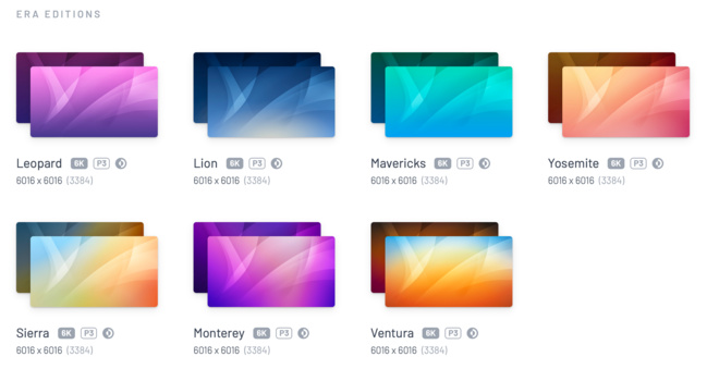 iPad • Des fonds d’écran inspirés des premières version de macOS X pour la tablette