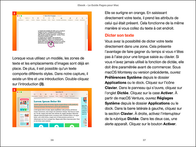 Le guide Pages pour Mac (ebook)