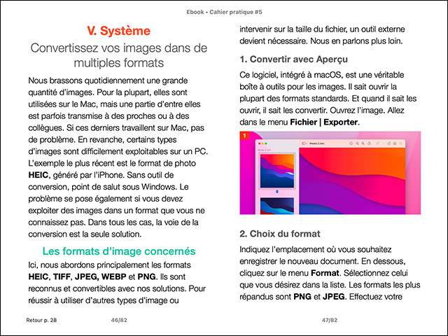 Cahier pratique n°5 - Exercices pas à pas (ebook)