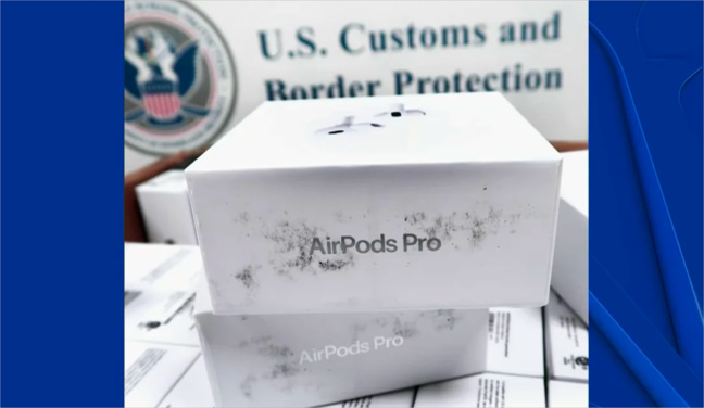 News • 1000 paires de faux AirPods et des Apple Watch Ultra saisies aux USA