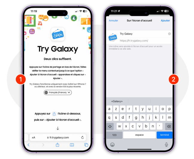 Curiosité • Transformez votre iPhone en… Samsung Galaxy ! Curiosité • Transformez votre iPhone en… Samsung Galaxy !