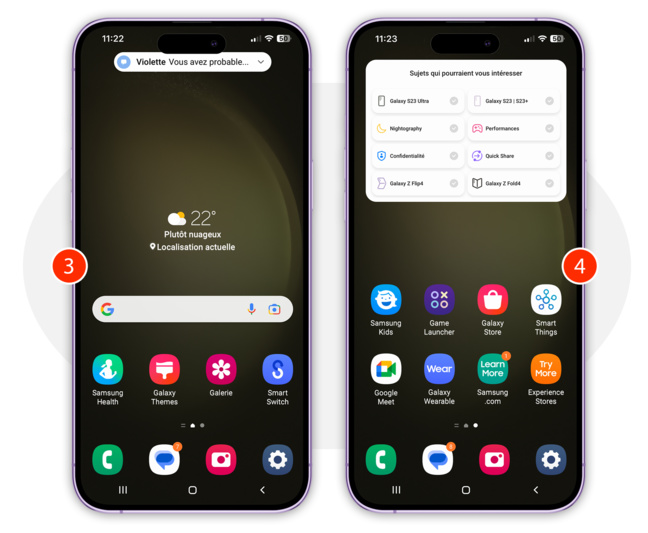 Curiosité • Transformez votre iPhone en… Samsung Galaxy !