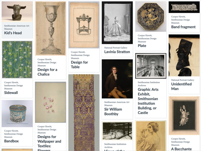 Gratuit • La Smithsonian Institution met à disposition 4,5 millions d’images libres