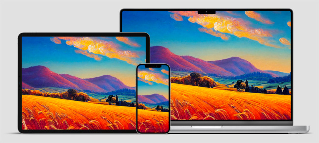 Mac • Quand macOS rencontre Van Gogh dans vos écrans Mac • Quand macOS rencontre Van Gogh dans vos écrans