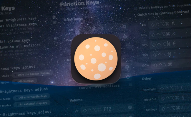 macOS • Maîtrisez totalement la luminosité de votre Mac avec Lunar macOS • Maîtrisez totalement la luminosité de votre Mac avec Lunar