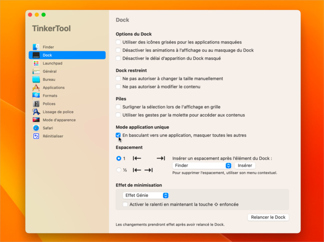 macOS • Personnalisez le système comme bon vous semble avec TinkerTool macOS • Personnalisez le système comme bon vous semble avec TinkerTool