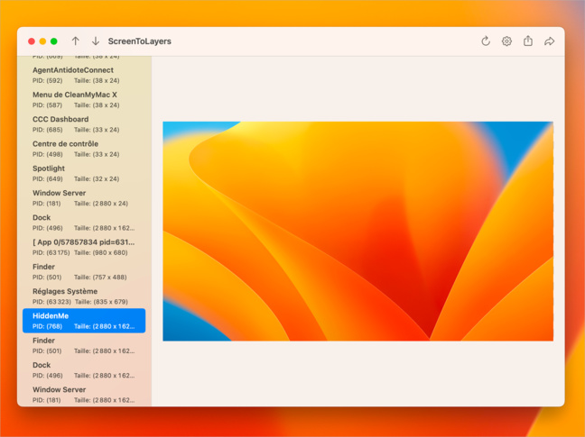 macOS • Capturez individuellement les éléments des captures d’écran macOS • Capturez individuellement les éléments des captures d’écran