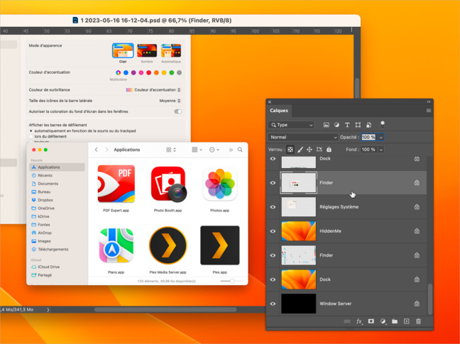 macOS • Capturez individuellement les éléments des captures d’écran macOS • Capturez individuellement les éléments des captures d’écran
