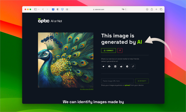 IA • Découvrez si une image a été créée par l’intelligence artificielle (ou non) IA • Découvrez si une image a été créée par l’intelligence artificielle (ou non)
