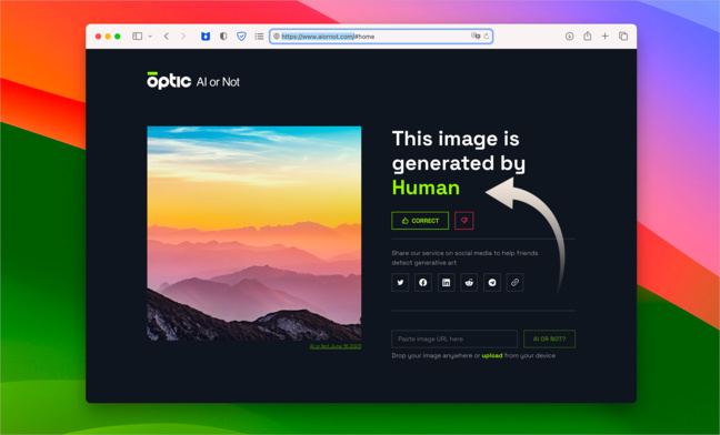 IA • Découvrez si une image a été créée par l’intelligence artificielle (ou non) IA • Découvrez si une image a été créée par l’intelligence artificielle (ou non)