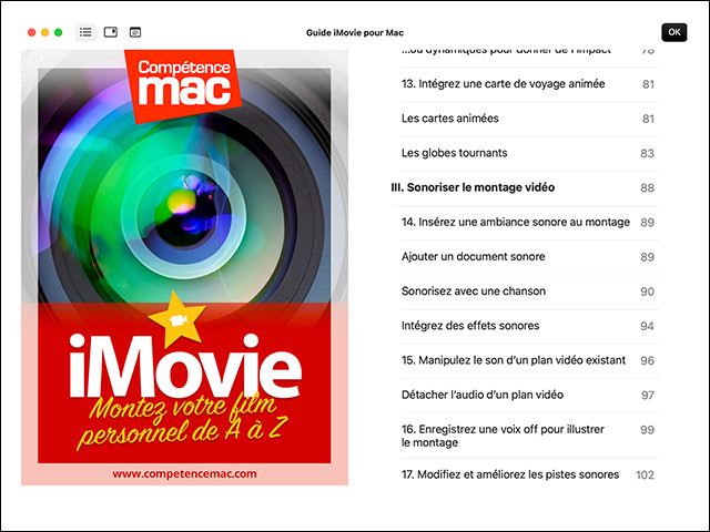 Le guide iMovie pour Mac • Montez votre film (ebook)