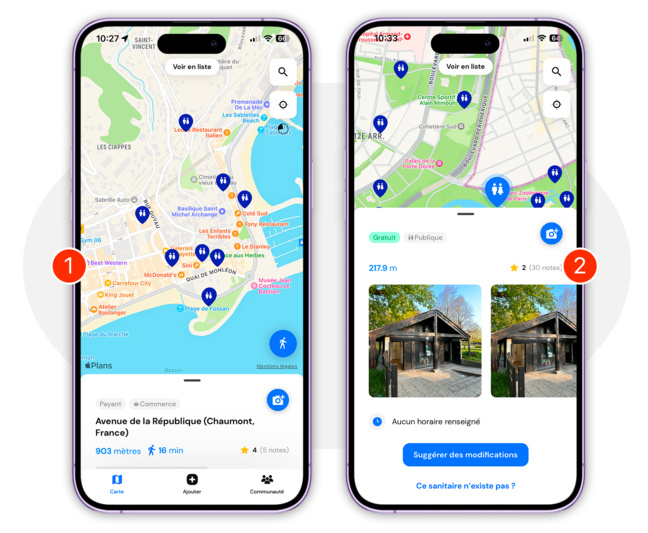 iOS • L’application miracle pour trouver… des toilettes autour de vous ! iOS • L’application miracle pour trouver… des toilettes autour de vous !