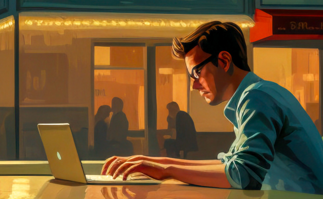 Fonds d’écran • Quand intelligence artificielle et peinture font bon ménage