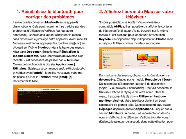 120 trucs et astuces pour maîtriser votre Mac (ebook)